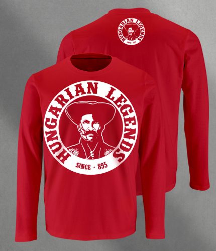 Magyar betyár férfi hosszú ujjú póló