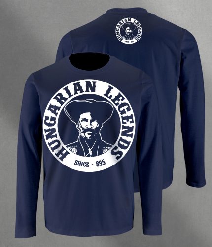 Magyar betyár férfi hosszú ujjú póló