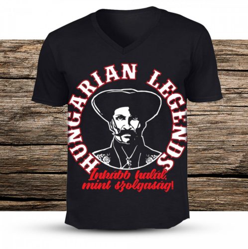 Inkább halál, mint szolgaság! - férfi v-nyakú póló