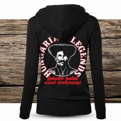   Inkább halál, mint szolgaság! - női cipzáras, kapucnis pulóver