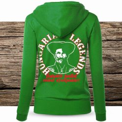   Inkább halál, mint szolgaság! - női cipzáras, kapucnis pulóver