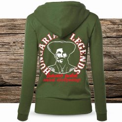   Inkább halál, mint szolgaság! - női cipzáras, kapucnis pulóver