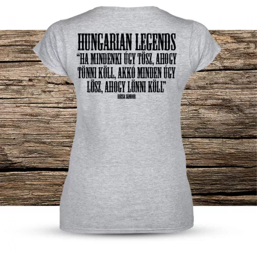 Ha mindönki úgy tösz... női v-nyakú póló
