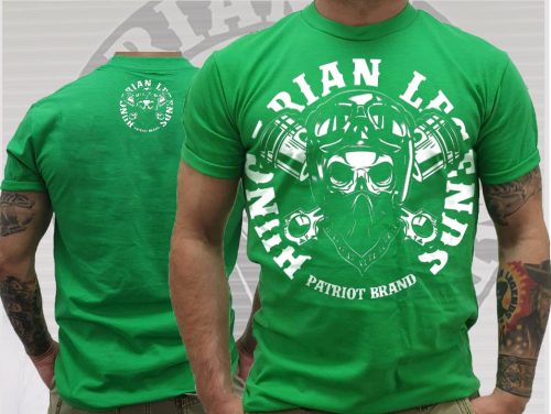 Motoros (körfelirattal) férfi rövid ujjú póló