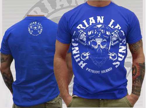 Motoros (körfelirattal) férfi rövid ujjú póló