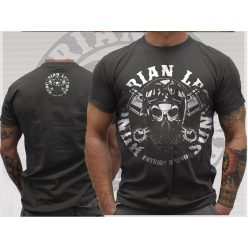 Motoros (körfelirattal) férfi rövid ujjú póló