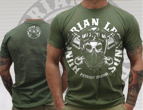 Motoros (körfelirattal) férfi rövid ujjú póló