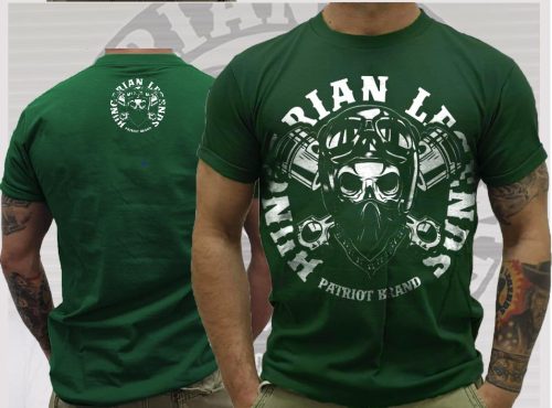 Motoros (körfelirattal) férfi rövid ujjú póló