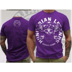 Motoros (körfelirattal) férfi rövid ujjú póló