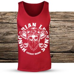 Motoros (körfelirattal) férfi ujjatlan póló