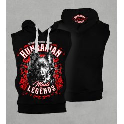 Mudi férfi kapucnis, belebújós mellény