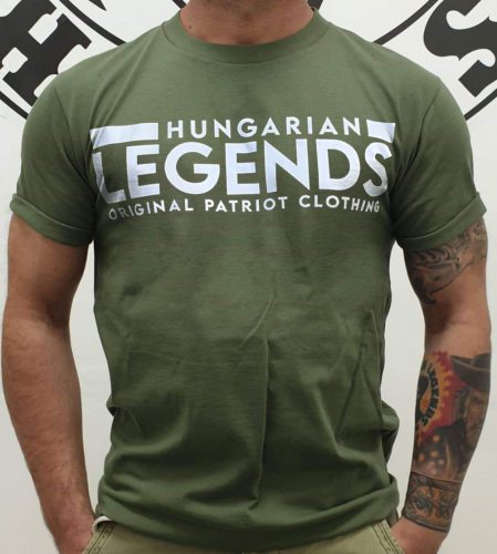 Hungarian Legends - Original Patriot Brand férfi rövid ujjú póló