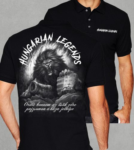 Ősök Vére – Hungarian Legends  férfi galléros póló