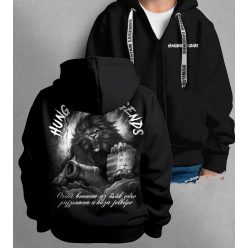   Ősök Vére – Hungarian Legends gyerek kapucnis, cipzáras pulóver