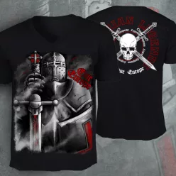 Our Europe férfi v-nyakú póló