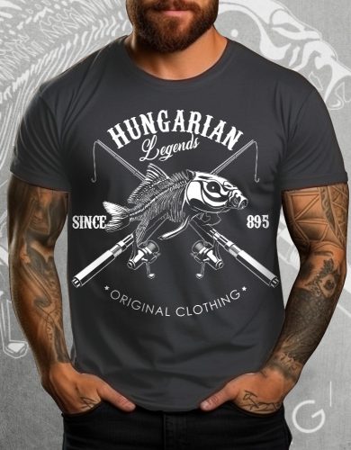 Pecás férfi rövid ujjú póló