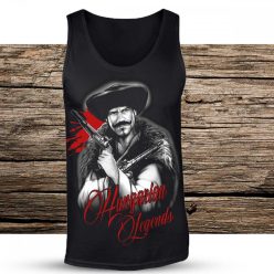 Pisztolyos betyár férfi ujjatlan póló