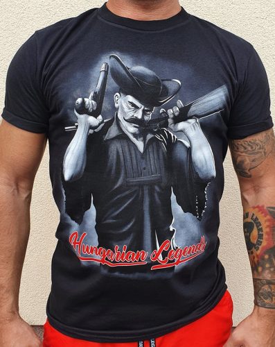 Pisztolyos betyár '20 férfi rövid ujjú póló