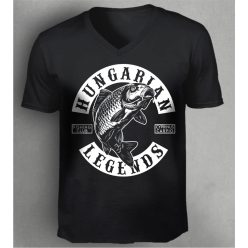 PONTY - Cyprinus Carpio férfi v-nyakú póló