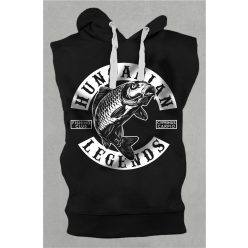   PONTY - Cyprinus Carpio férfi kapucnis, belebújós mellény