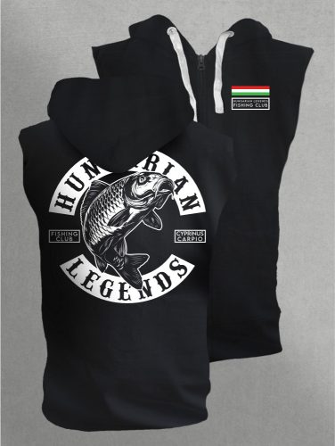 PONTY - Cyprinus Carpio férfi kapucnis, cipzáras mellény