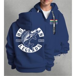 PONTY - Cyprinus Carpio gyerek kapucnis, cipzáras pulóver