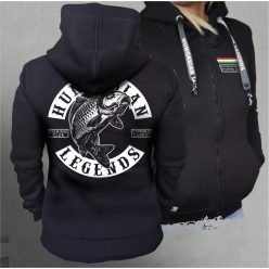 PONTY - Cyprinus Carpio női cipzáras, kapucnis pulóver