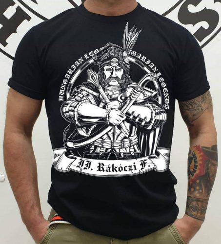II. Rákóczi Ferenc férfi rövid ujjú póló