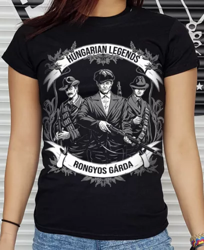 Rongyos gárda női rövid ujjú póló