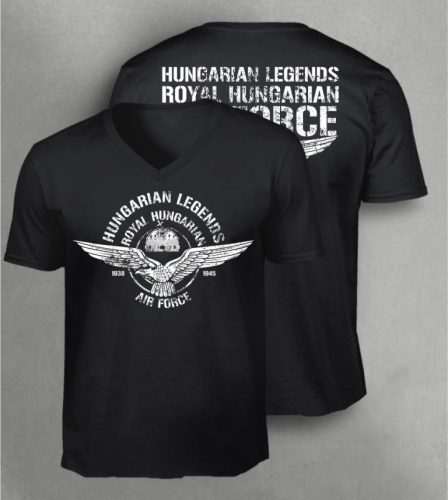 Royal Hungarian AIR FORCE férfi v-nyakú póló