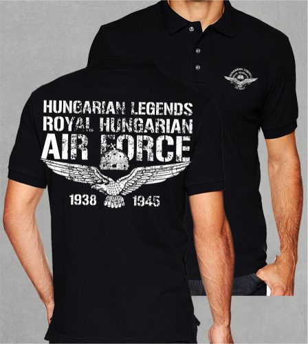 Royal Hungarian AIR FORCE  férfi galléros póló