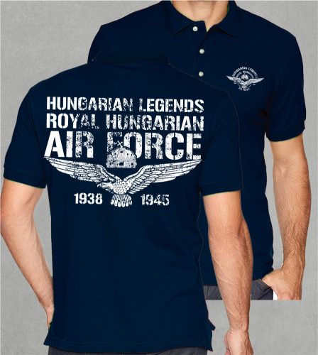 Royal Hungarian AIR FORCE  férfi galléros póló
