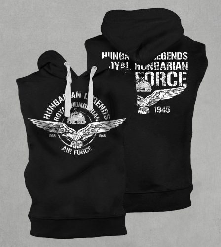 Royal Hungarian AIR FORCE férfi kapucnis, belebújós mellény