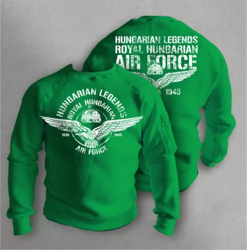 Royal Hungarian AIR FORCE férfi kerek nyakú pulóver