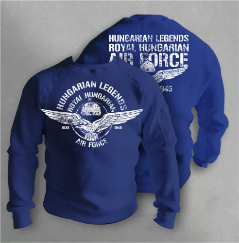 Royal Hungarian AIR FORCE férfi kerek nyakú pulóver