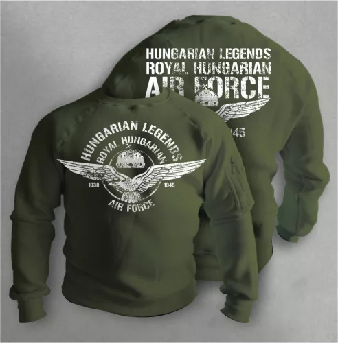 Royal Hungarian AIR FORCE férfi kerek nyakú pulóver
