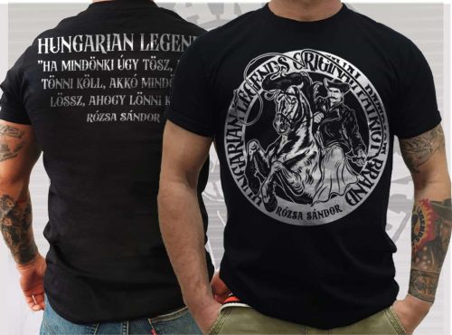 Rózsa Sándor - Ha mindönki úgy tösz... férfi rövid ujjú póló