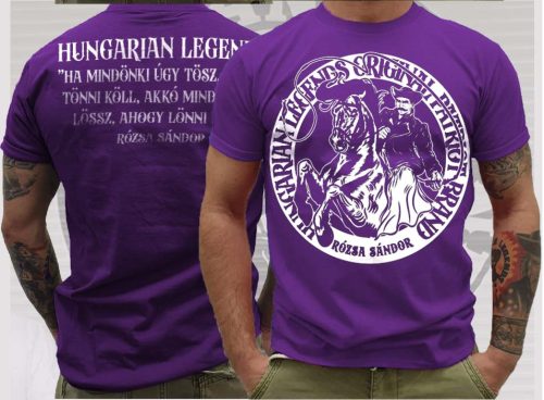 Rózsa Sándor - Ha mindönki úgy tösz... férfi rövid ujjú póló