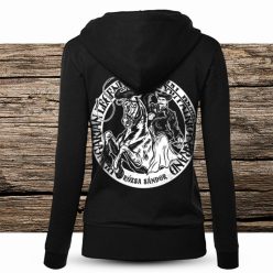   Rózsa Sándor - Ha mindönki úgy tösz... női cipzáras, kapucnis pulóver