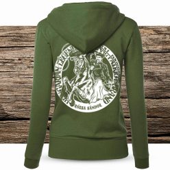   Rózsa Sándor - Ha mindönki úgy tösz... női cipzáras, kapucnis pulóver