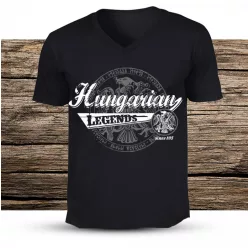 Rakamazi turul '19 mintás férfi v-nyakú póló