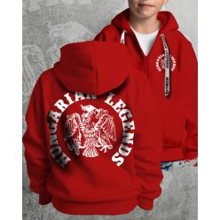 Rakamazi turul gyerek kapucnis, cipzáras pulóver