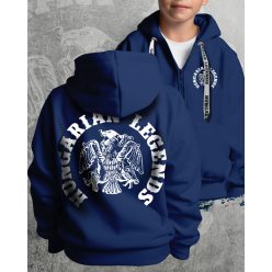 Rakamazi turul gyerek kapucnis, cipzáras pulóver