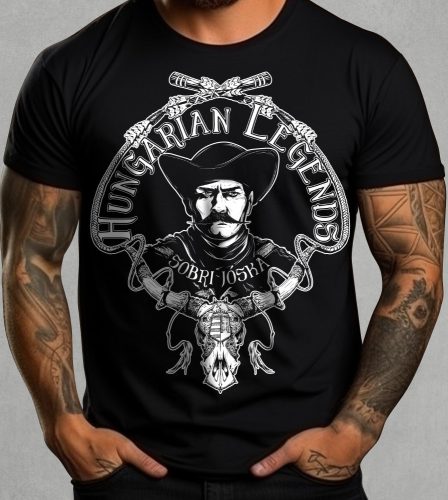  Sobri Jóska - karikás ostorral férfi rövid ujjú póló