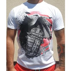 Sólyom címerrel férfi rövid ujjú póló