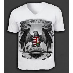 Sólyom - Magyarország 25 férfi v-nyakú póló