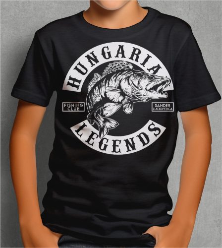 Süllő - Sander Lucioperca gyerek rövid ujjú póló