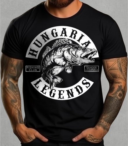 Süllő - Sander Lucioperca férfi rövid ujjú póló