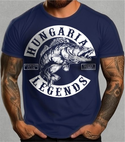 Süllő - Sander Lucioperca férfi rövid ujjú póló