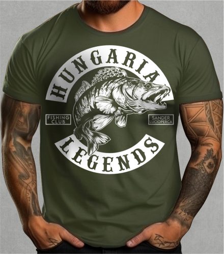 Süllő - Sander Lucioperca férfi rövid ujjú póló